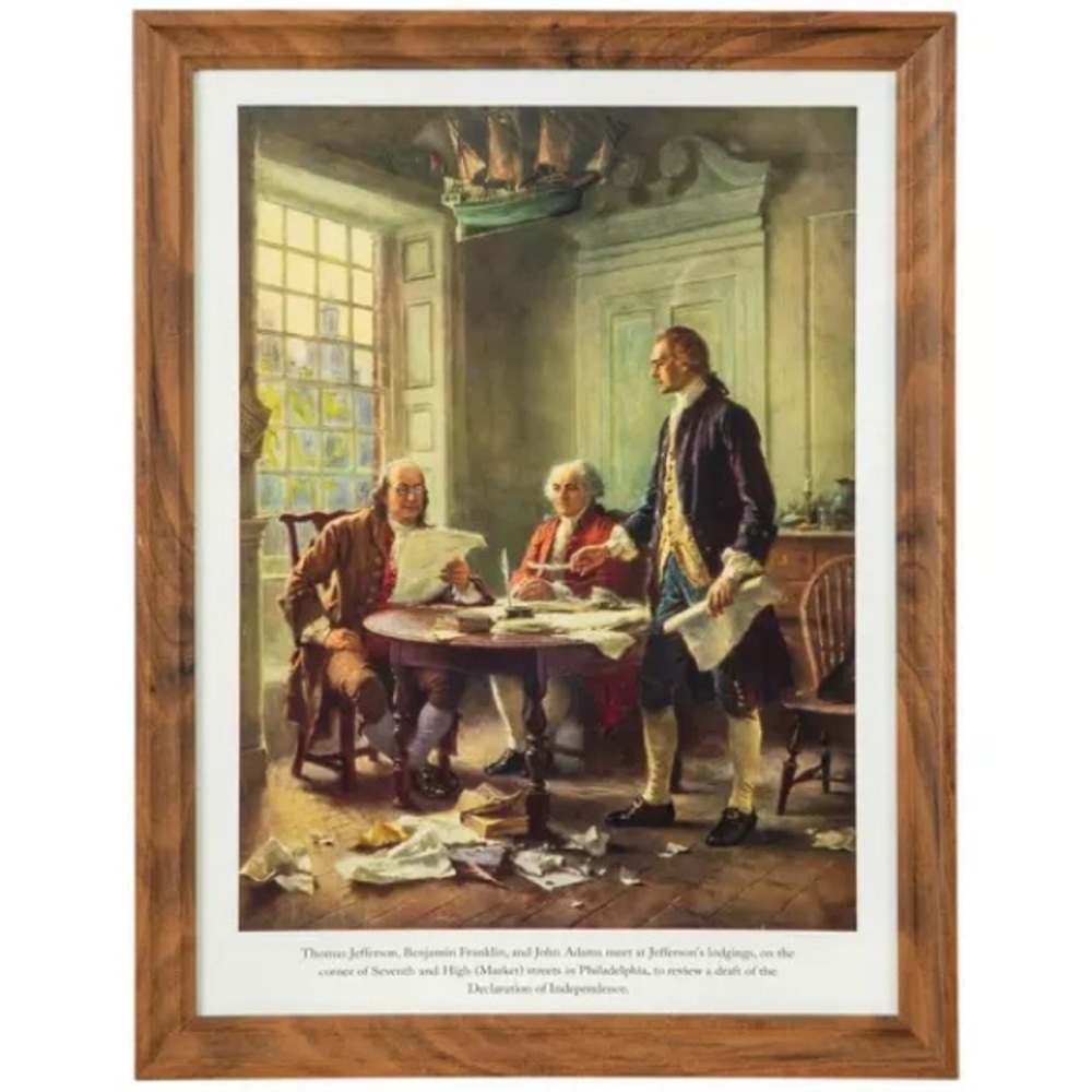 Founding Fathers Framed Wall Decor
